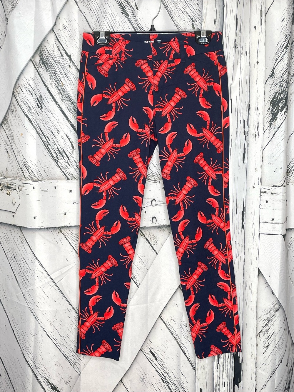Old Navy Pixie Pants Lobster Print Size 2
